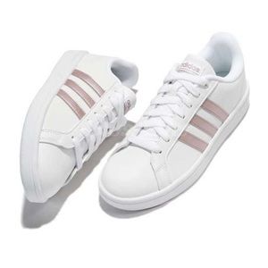 adidas | Shoes | Adidas Cloudfoam Advantage Snickers White Samba | Poshmark